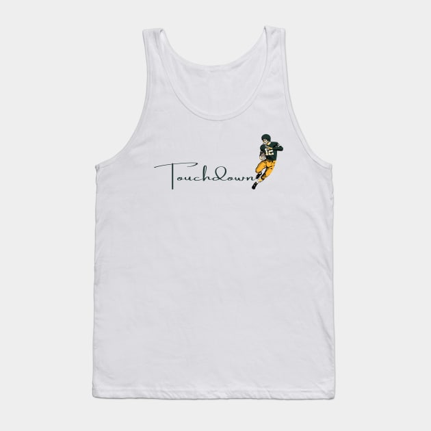Touchdown Packers! Tank Top by Rad Love